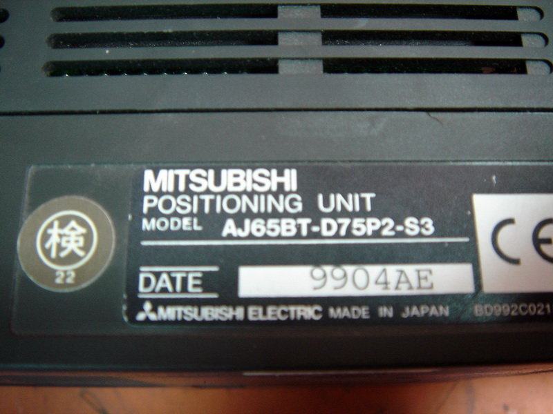 MITSUBISHI AJ65BT-D75P2-S3 CC LINK MOTION CONT - PLC DCS SERVO 